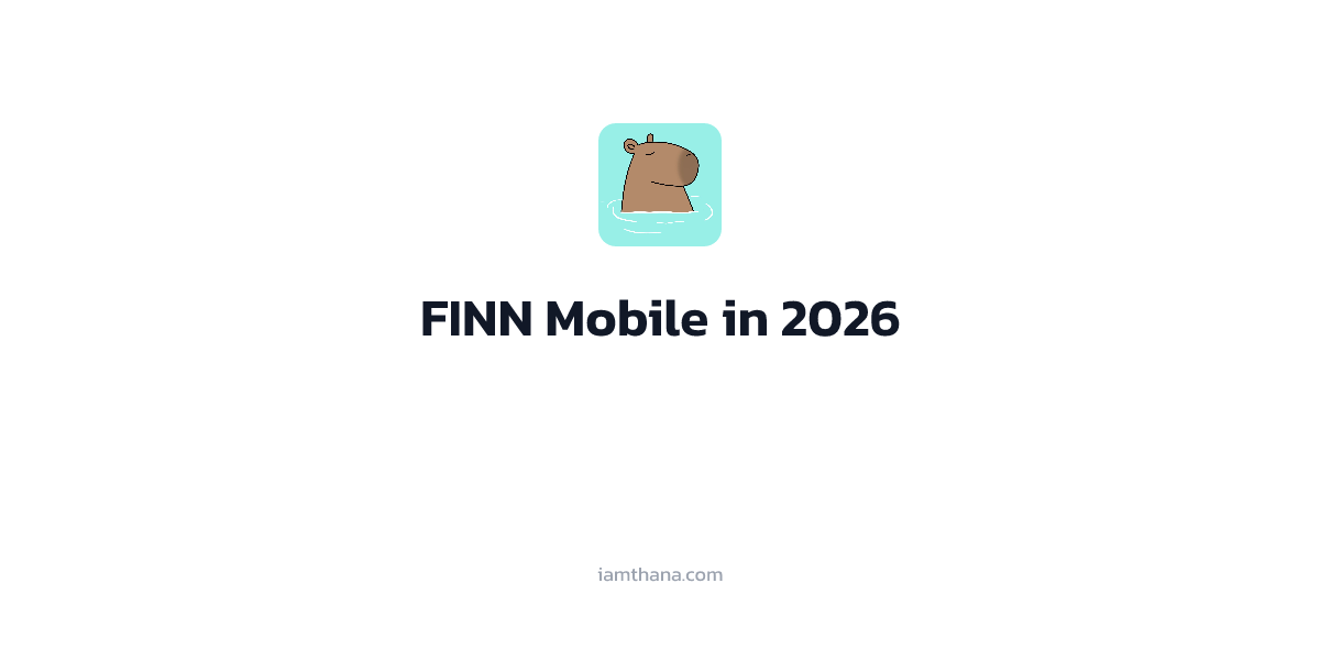 เน็ตมือถือราคาถูกคุ้ม ๆ ในปี 2026 ใช้เจ้าไหนดี ? (Finn Mobile)